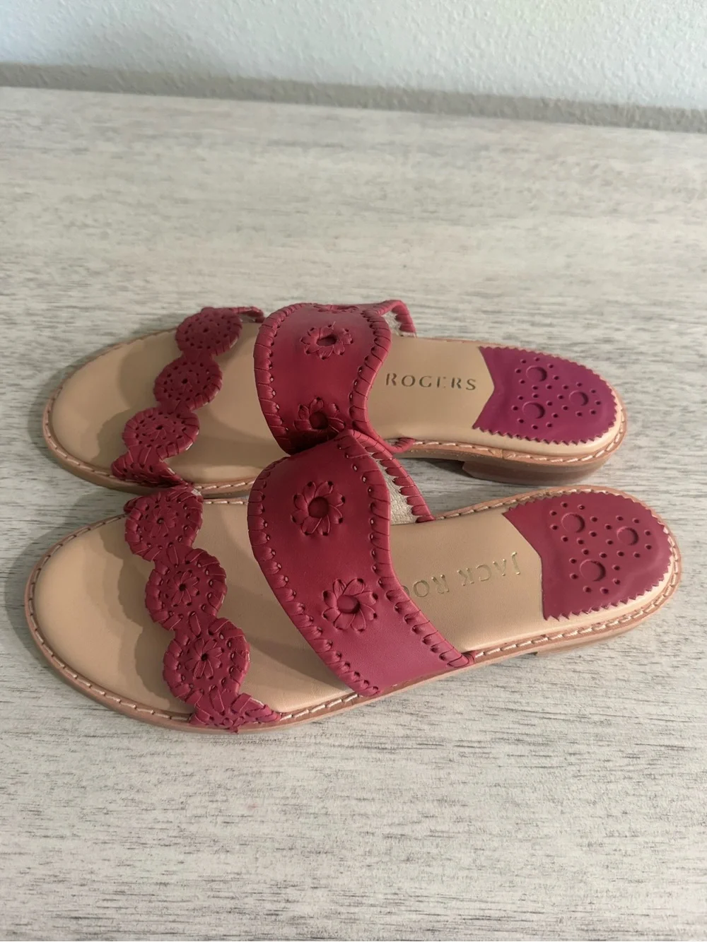 Jack Rogers Pink Sandals